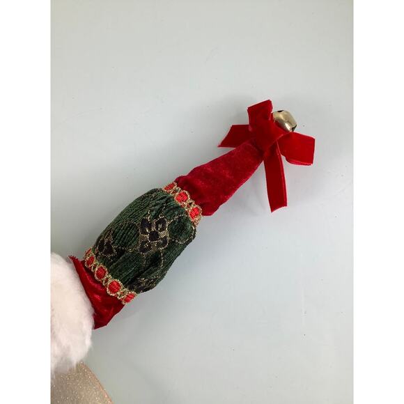 Vintage Mark Roberts Christmas Santa Bendable 22” tall  EUC - Picture 11 of 12